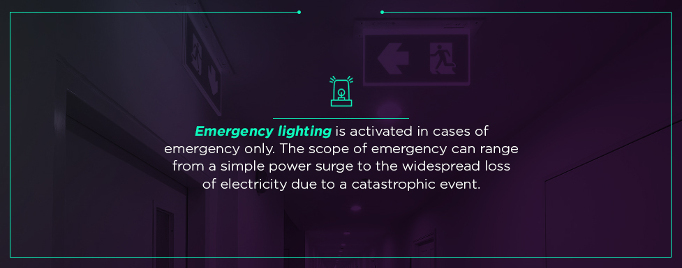 emergency lighting